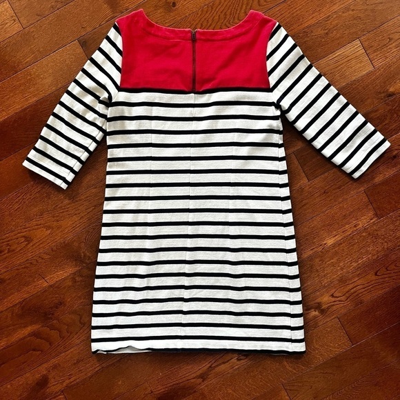 🔴$5 DEAL🔴 Gap navy stripe elbow sleeve dress with zipper back - Picture 7 of 9
